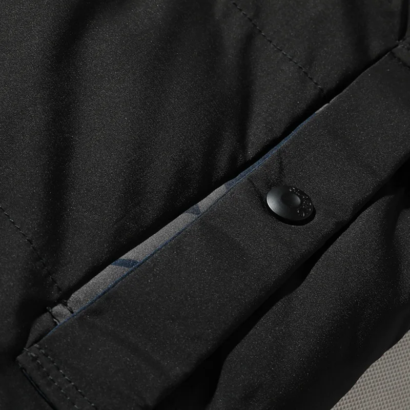 Men's Overcoat Windbreaker Winter Jackets Coat Cotton Zipper Male Hooded Warm Outwear Coats Brand Clothing Sportswear