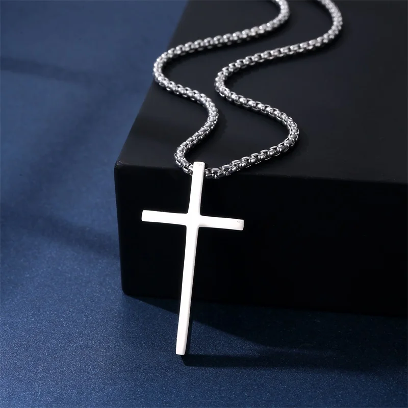 Цепочка Из Нержавеющей Стали с подвеской в виде звеньев