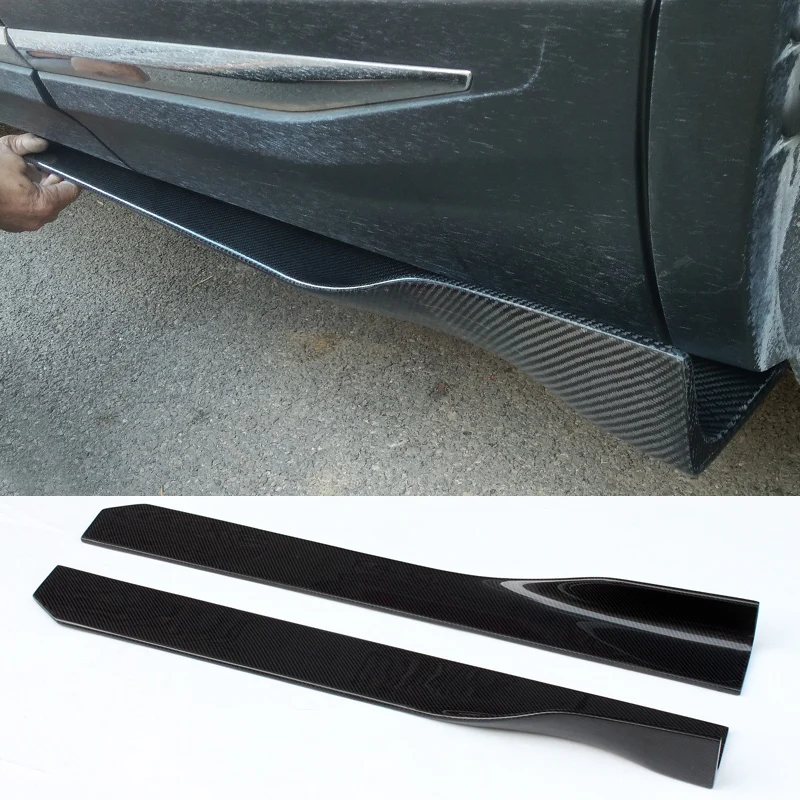 Короткие стильные декоративные юбки из углеродного волокна для BMW E46 E60 E39 E87 E90 E92