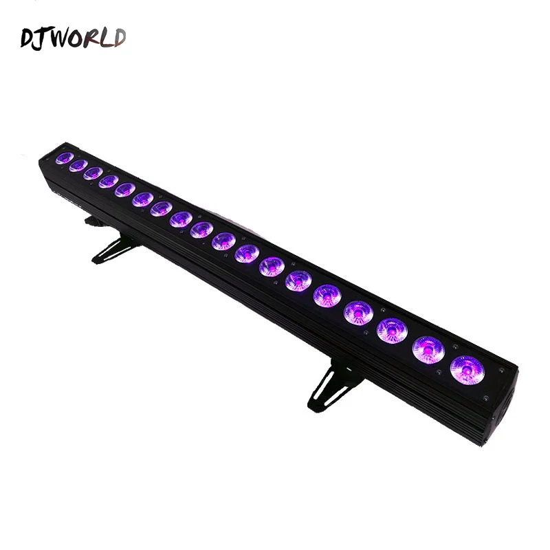 Светодиодный светильник Wash Wall Light18x18W RGBWA + UV 6in1 Освещение сцены управление лошадью