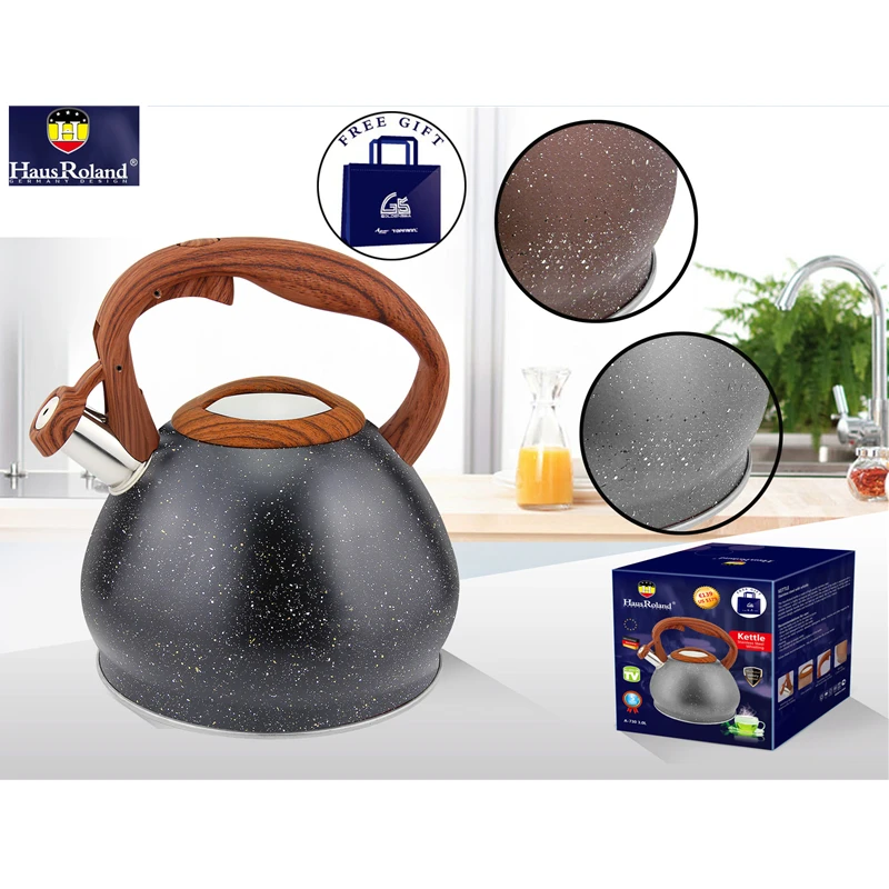 Чайник из нержавеющей стали с мягкой ручкой|Чайники| |