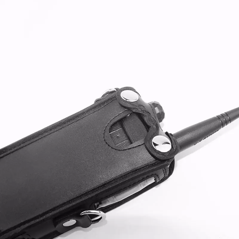 Новый удлиненный кожаный мягкий чехол для Walkie Talkie сумка Baofeng UV 5R 3800mAh портативное