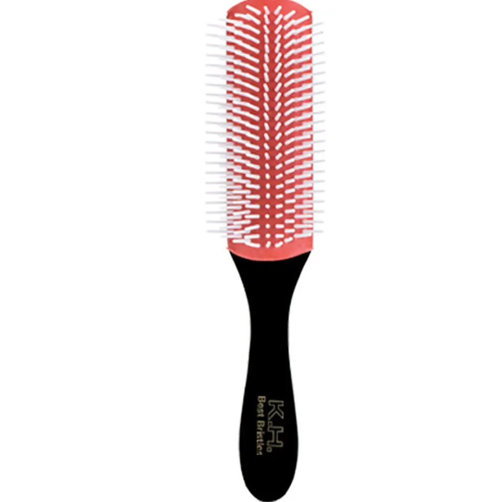 

Anti-static Styling Brush 9 Rows Hair Brush For Blow Drying & Styling Detangling Separating Shaping And Defining Curls