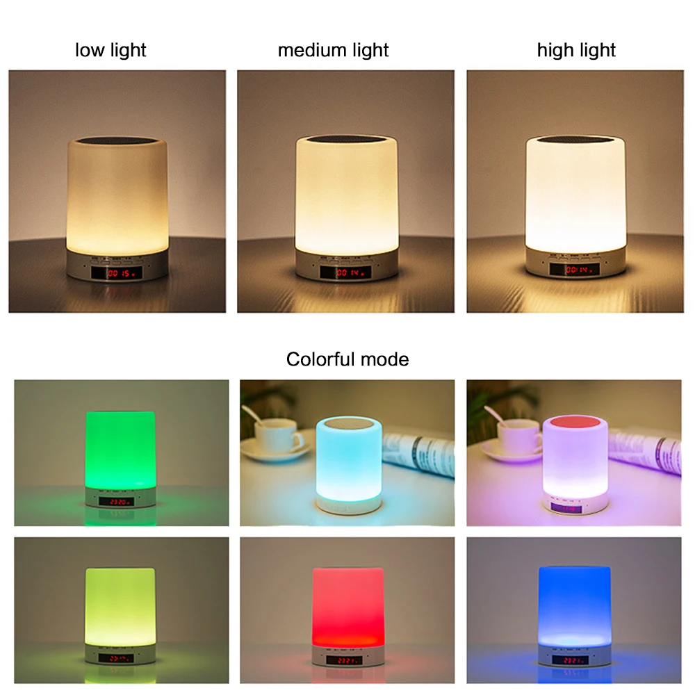 USB Перезаряжаемые умный светодиодный Ночной светильник сенсорный Управление