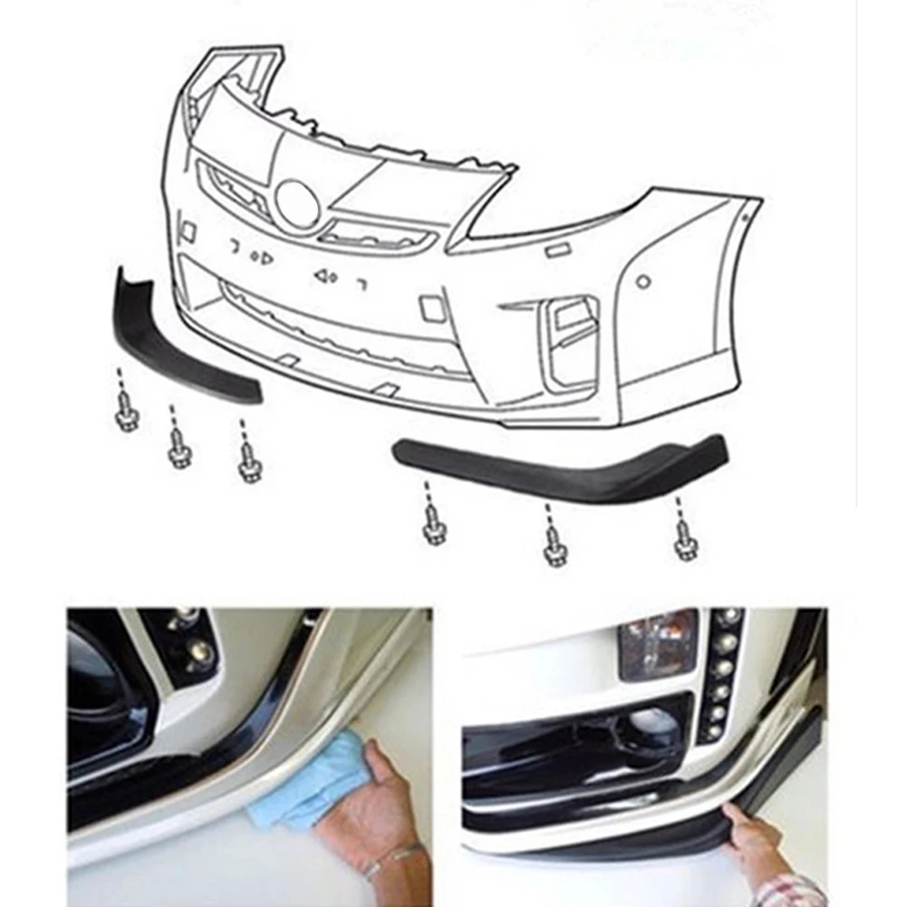 Универсальный разветвитель для переднего бампера дефлектор спойлер лопаты