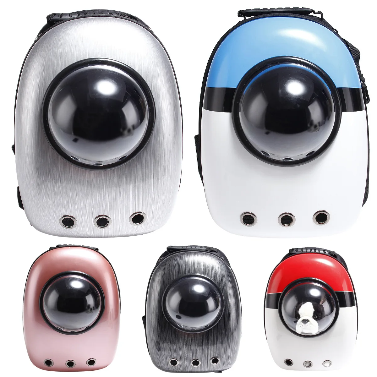 Рюкзак в виде космической капсулы для домашних питомцев сумка переноска кошек и