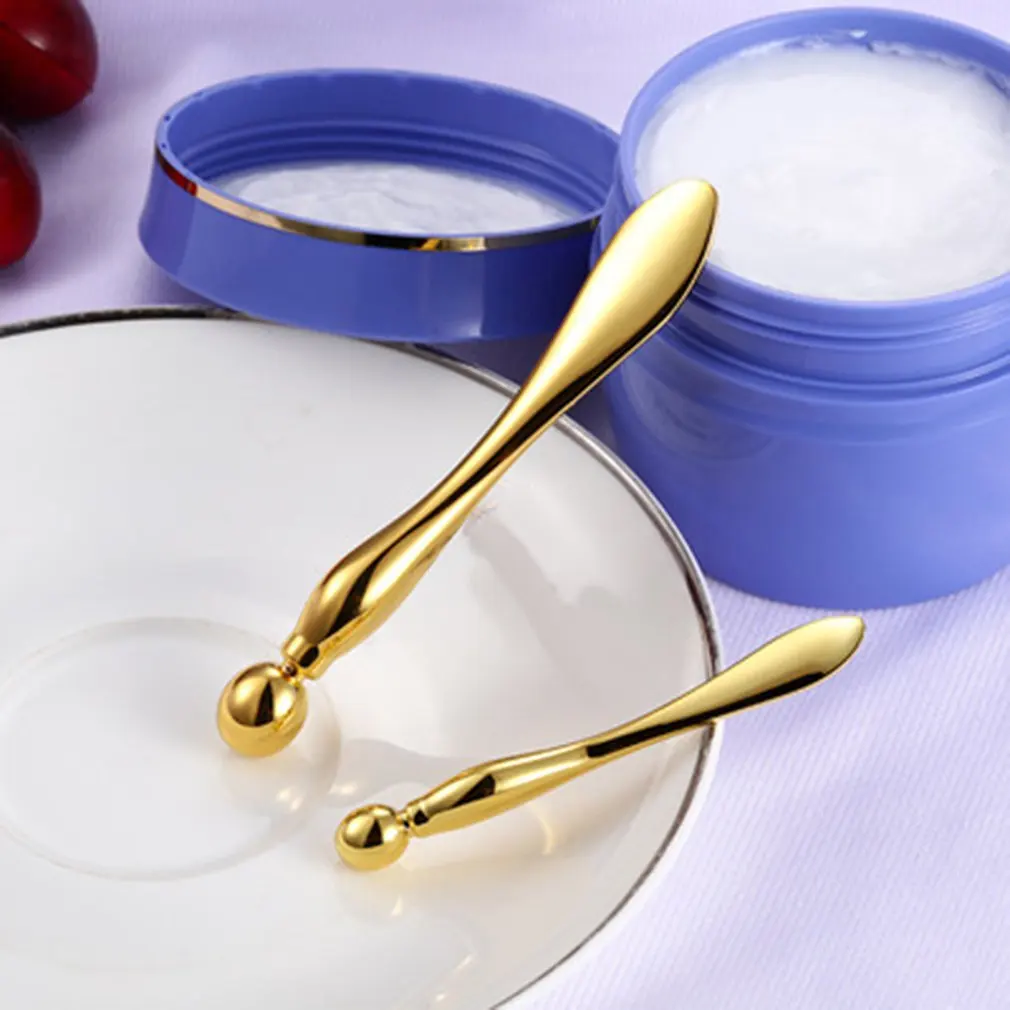 

Косметические Ложки с двойной головкой, косметическая лопатка, ложка для косметики, для глаз, крем для лица, ложка для женщин и девушек, инст...