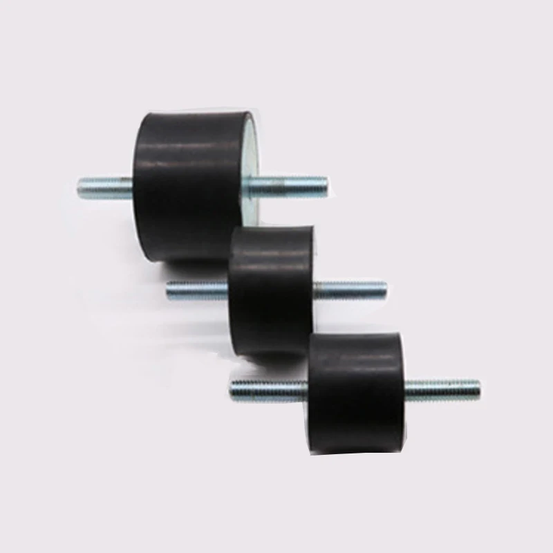 Набор из 4 резиновых виброизоляторов амортизаторы VV с 2 резьбовыми шпильками M8 x 23