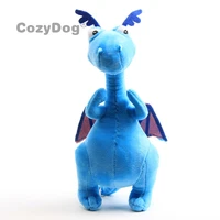 32 cm anime doc mcstuffins blue dragon figure plush toys dolls peluche stuffed animals toys baby kids christmas birthday gift