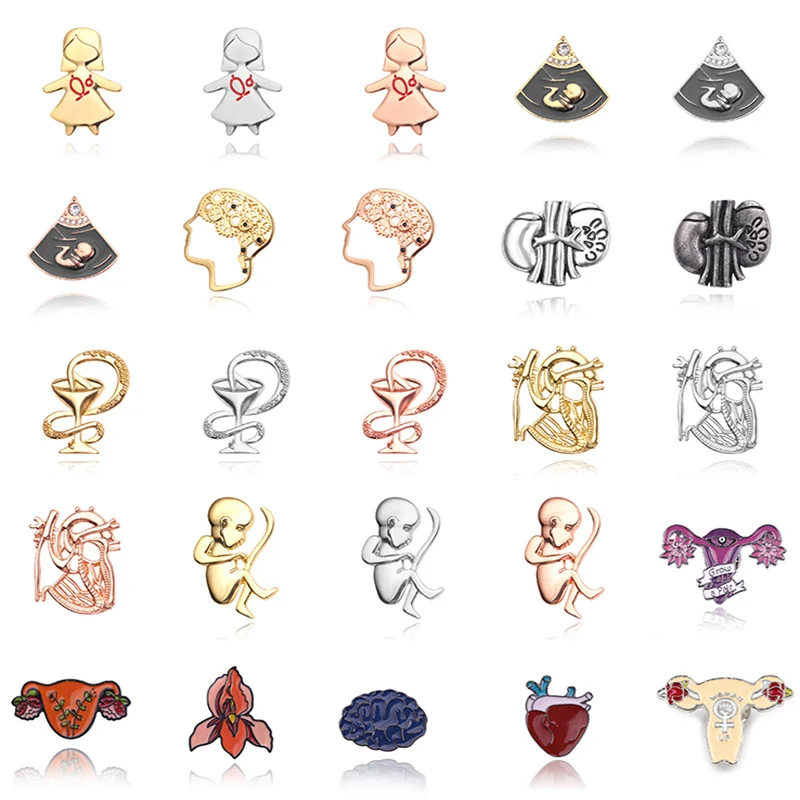 Сувенирная брошь в виде доктора медсестры модная медицинская булавка для