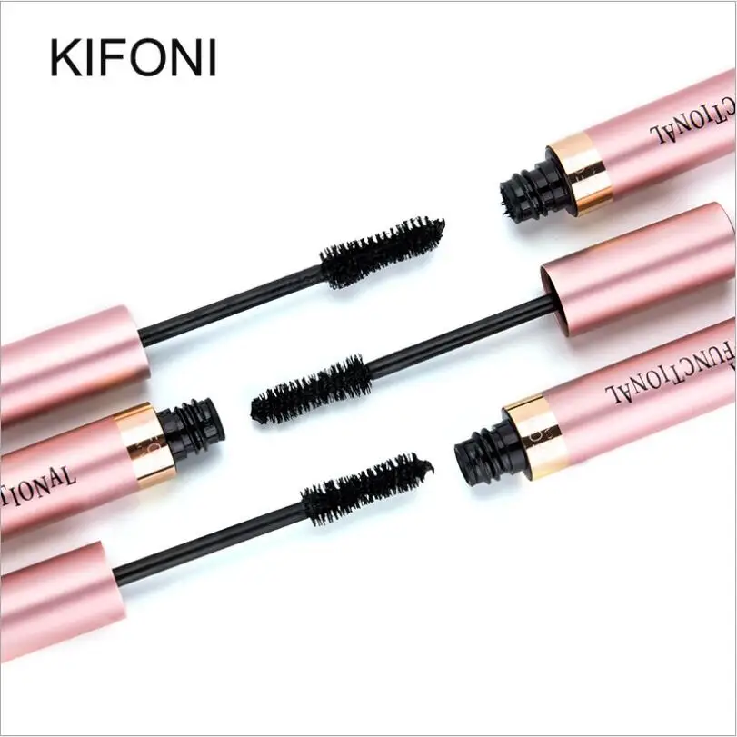 Макияж 4D шелковое волокно ресницы водостойкая тушь Rimel наращивание ресниц черные