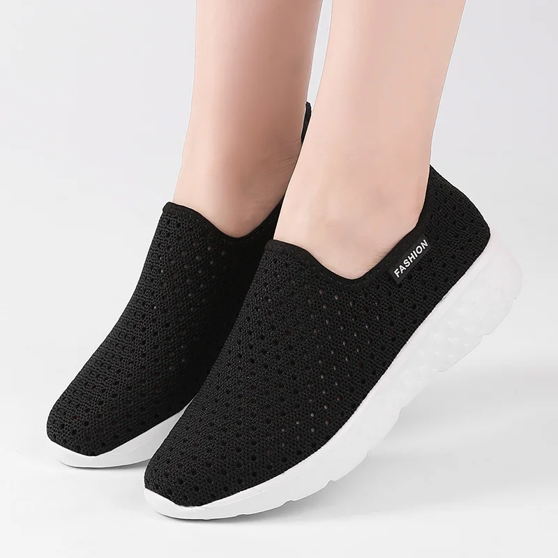 Tenis Feminino Women Tennis Shoes Breathable Slip on Mesh Female Sneakers Sports Footwear Chaussure Femme Brand Sneaker