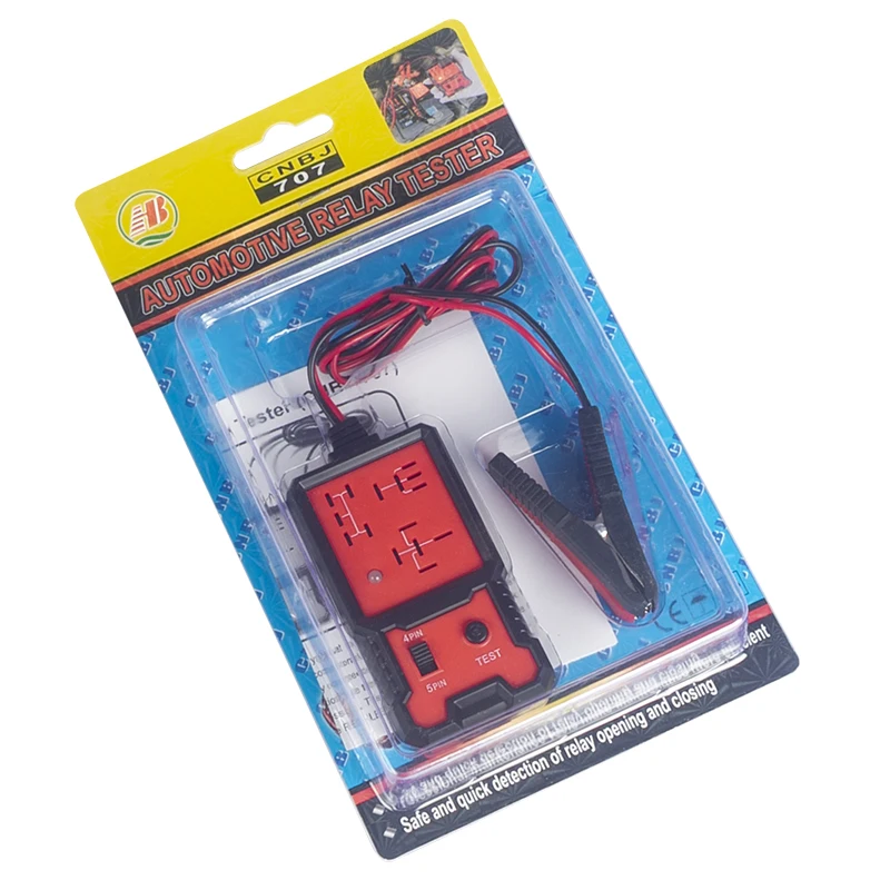 

Car Four-pin Five-Pin Relay Tester Universal Electronic Automotive Relay Tester 12V Battery Checker Car Battery Load Tester