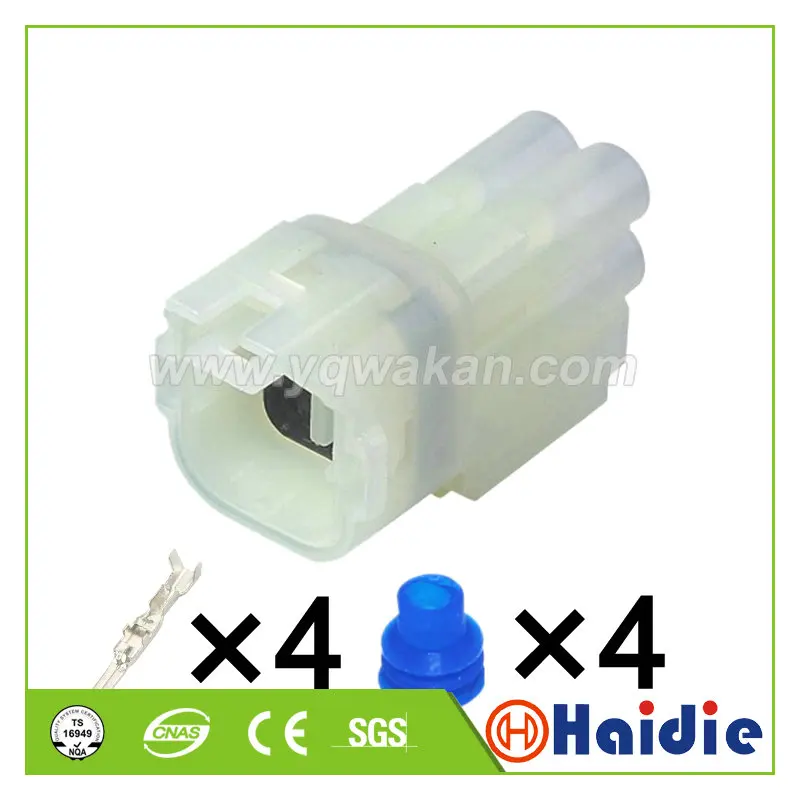 Бесплатная доставка 5 комплектов 4pin разъем для корпуса Авто электропроводка жгут