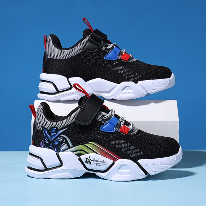 Популярные детские кроссовки для тенниса бега мальчиков детского сада студентов