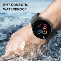 smart watch heart rate sleep monitor waterproof fitness pedometer bluetooth compatible touch screen smartwatch for ios android