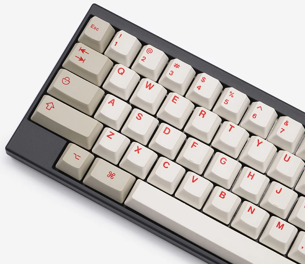 9009 серая белая сублимационная клавиатура PBT специально для FC660C Hhkb емкость