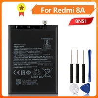 bn51 original phone battery for xiaomi redmi 8 redmi 8a redmi8 redmi8a 5000mah replacement battery tool