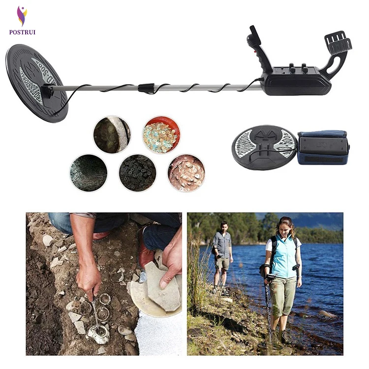 Детектор металла Батарея приведенный в действие ЖК дисплей Дисплей подземный