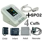 Цифровой монитор артериального давления 08A + Детская Педиатрияребеноквзрослые манжеты + SP02