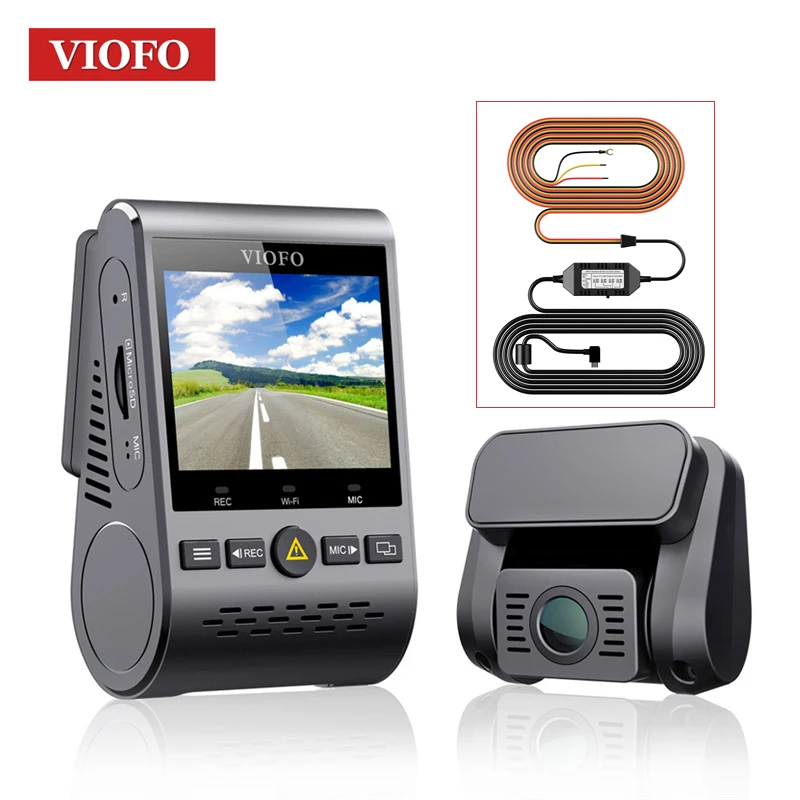 VIOFO A129 видеорегистратор с двойным каналом 5 ГГц Wi Fi Full HD Сенсор IMX291 двойной 1080P