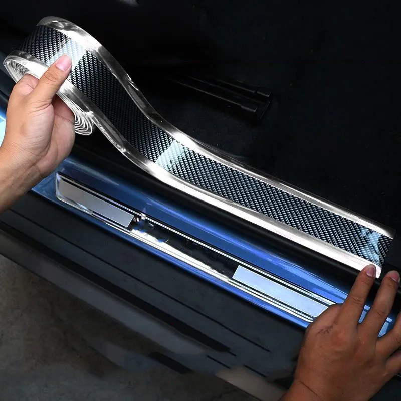 Автомобильная дверь протектор бампер полоски порог машины защита от царапин