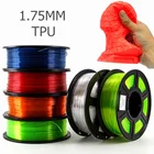 Нить для 3D-принтера TPU 1,75 мм 250 г, пластиковая нить для 3d-печати, Гибкая нить для печати, материалы для печати серого, черного, красного цветов