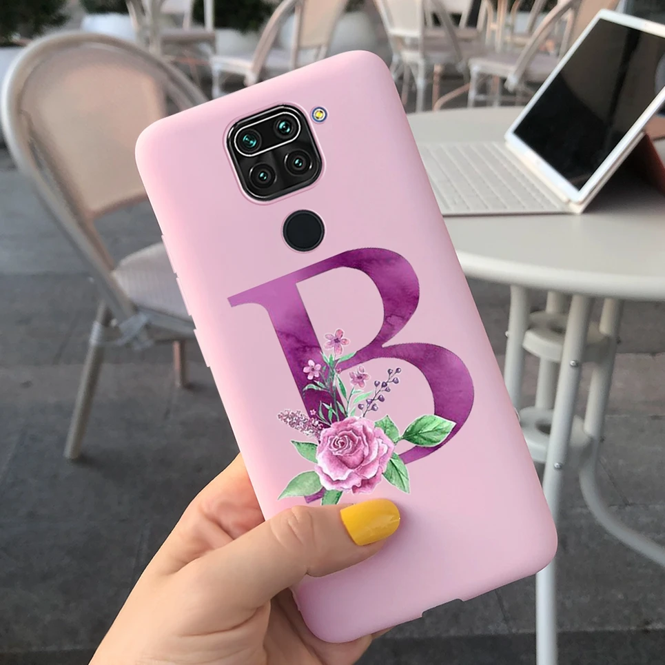 cases for xiaomi blue Ốp Lưng Dành Cho Xiaomi Redmi Note 9S Redmi Note 9pro Note 9 Pro Max Ốp Lưng Mềm Mờ Chữ Silicone Bảo Vệ bao Da Dành Cho Xiaomi Note9s xiaomi leather case