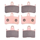 Комплект передних и задних тормозных колодок 1300cc для мотоцикла HONDA CB1300 X4 CB 1300 DCV 5C38 1997 1998 1999 2000