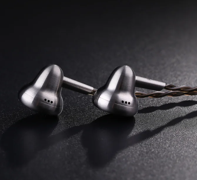 Новинка 2021 гарнитура Ksearphone Bell Ti 3 5 мм DJ Bass металлические наушники HIFI 15