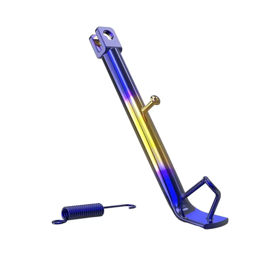 

Steel universal Motorcycle Foot Side Stand Kickstand with Spring Universal for Harley Kawasaki Piaggio Honda