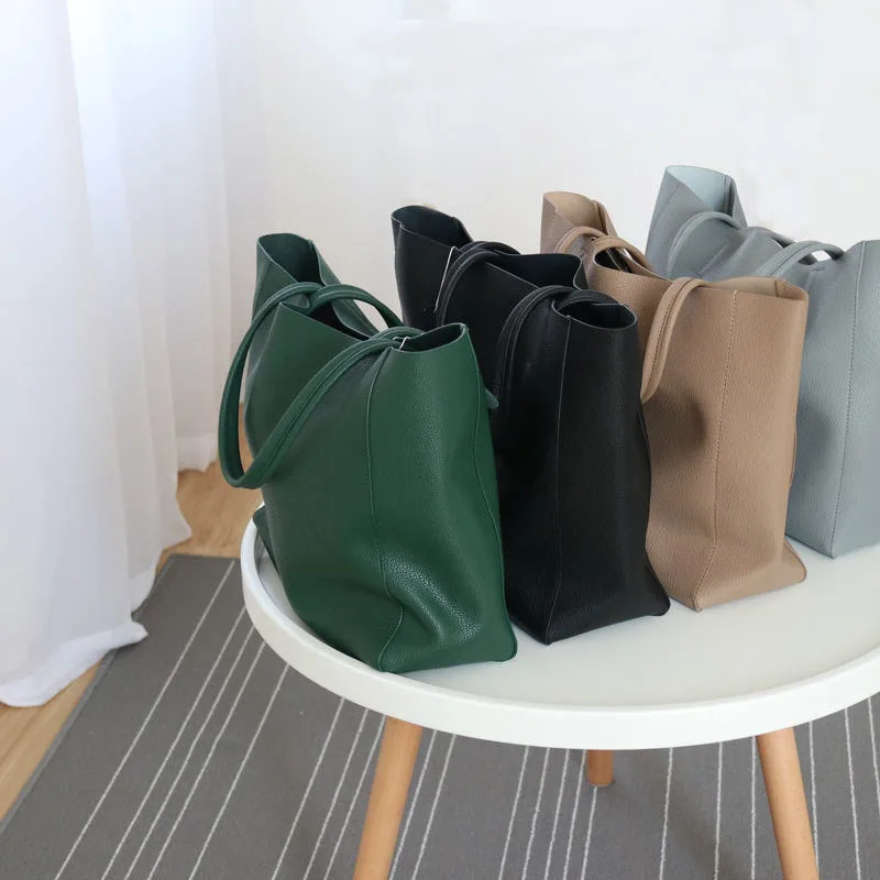 Женская сумка тоут для покупок из натуральной кожи высококачественный