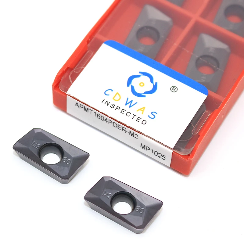 10 шт. APMT1604 PDER M2 MP1025 фрезерный твердосплавный инструмент для обработки деталей
