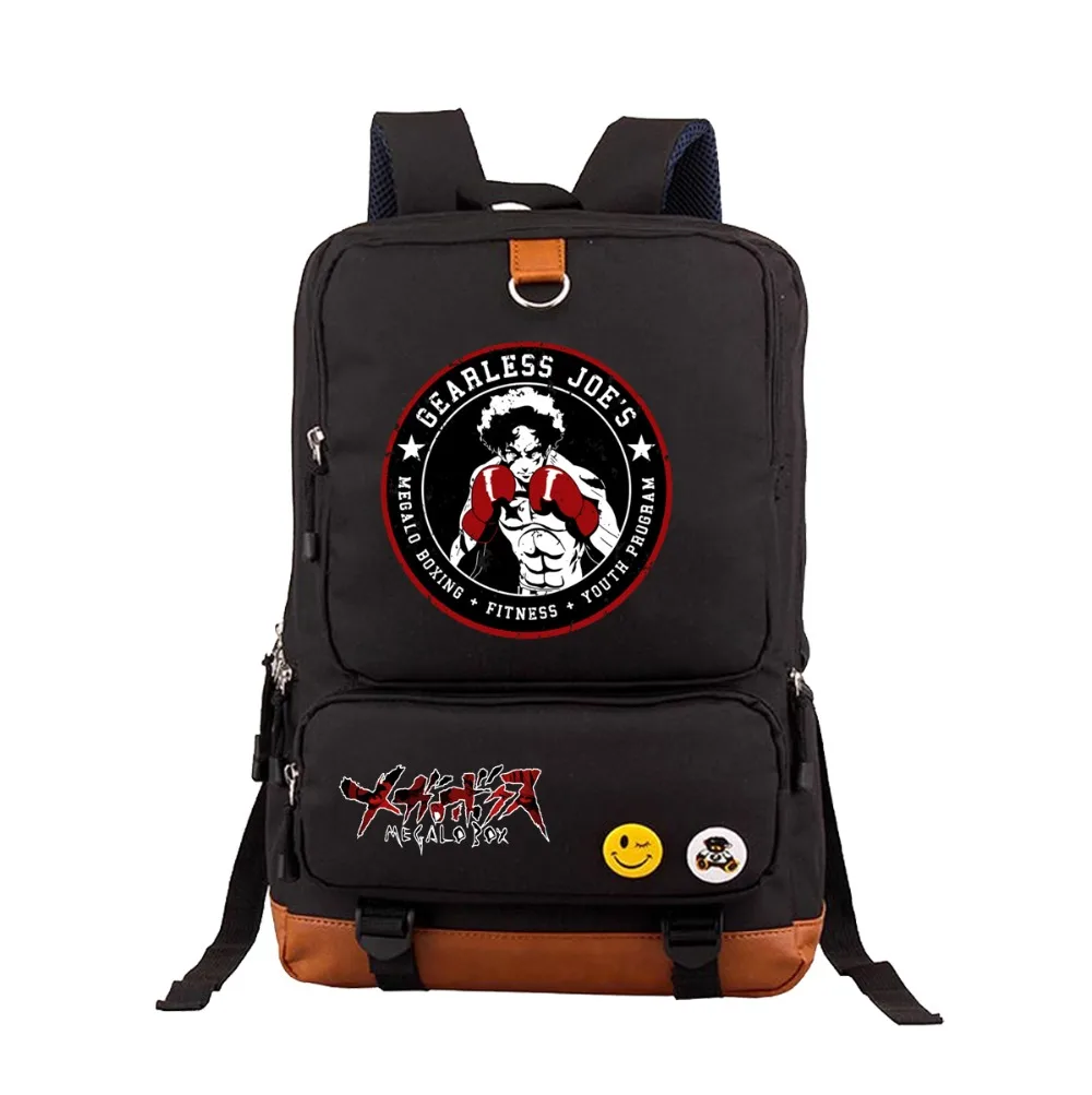 

anime Megalo Box Backpack men women Shoulder Bag Unisex Computer Bag Travel bag teenagers Laptop Student Book Bag