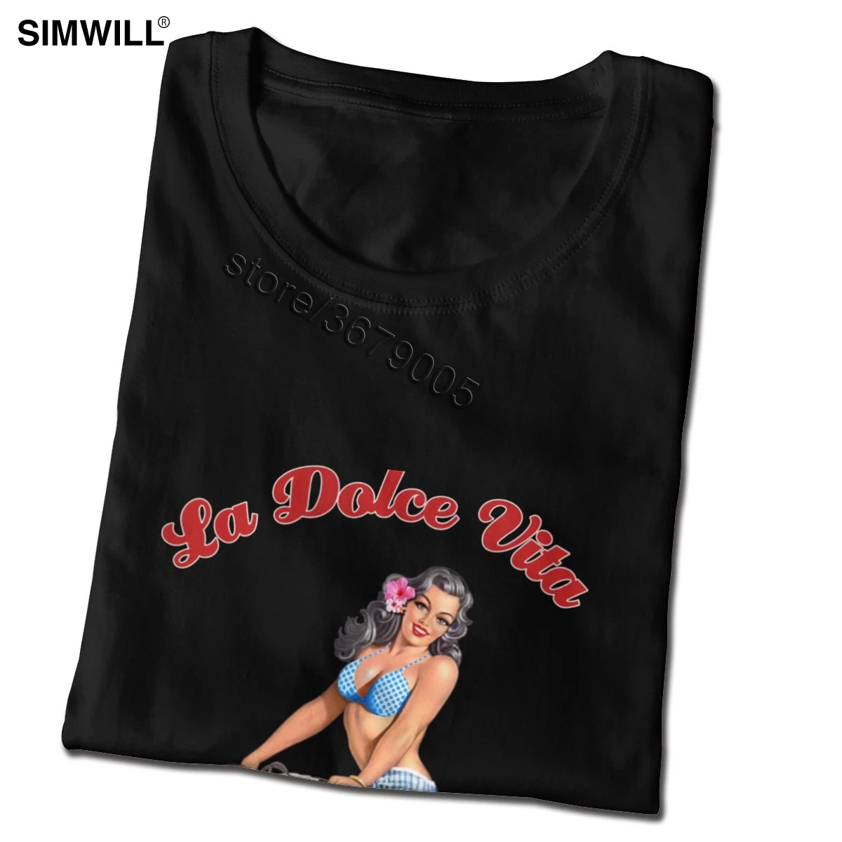 Футболка мужская хлопковая с коротким рукавом круглым вырезом и графическим