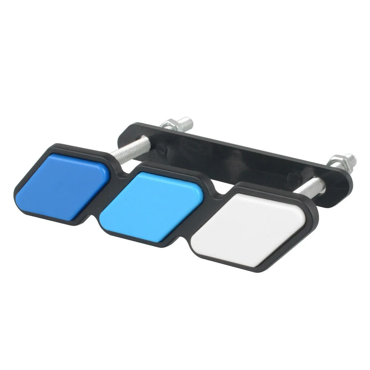 

10.1*2.5cm Grille Badge Sand 3-Color ABS Emblem High Quality Accessories