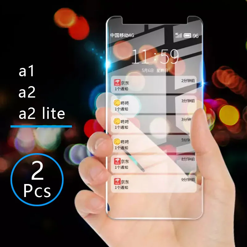 Закаленное стекло для xiaomi mi a1 a2 lite 2 шт. | Мобильные телефоны и аксессуары