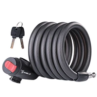 bike lock 1 2m 1 8m anti theft bicycle accessories portable bicycle wirerope lock for mtb road motorcycle convenient and swift
