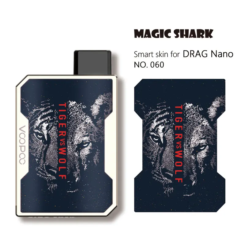 

Magic Shark Stylish Weaver Stone Harleen Quinzel Colorful PVC Case Sticker Skin Film for Voopoo Drag Nano
