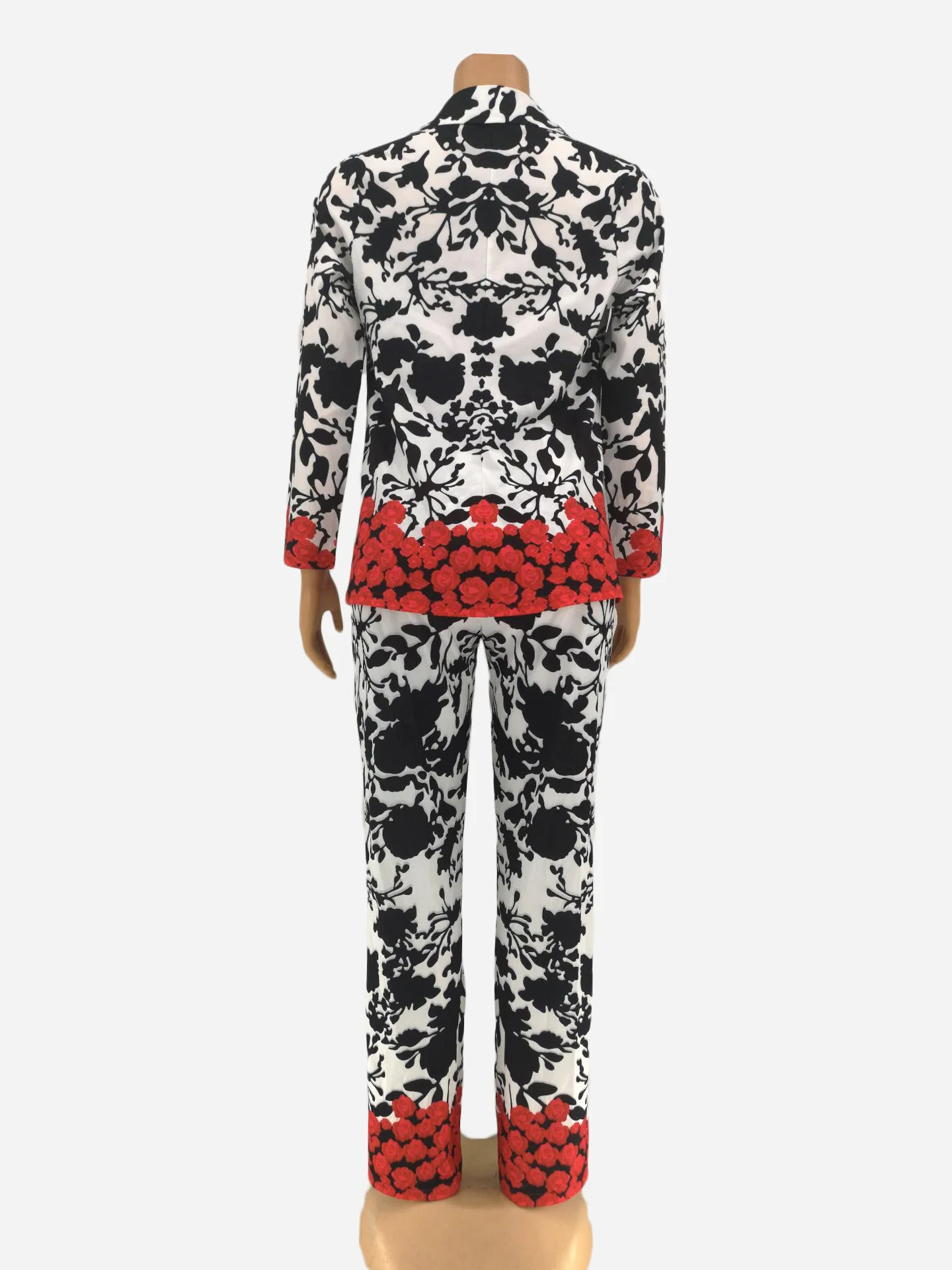 Женский осенне зимний новый европейский и американский модный костюм с