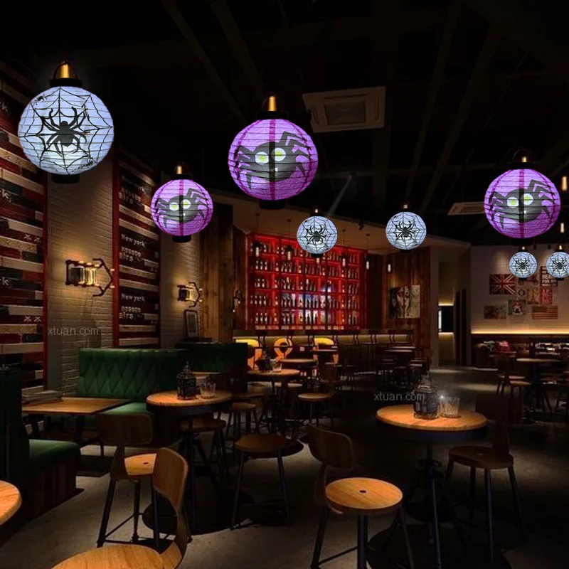 Хэллоуин декоративные светодиодные светильники &quotтыква&quot Ужасы