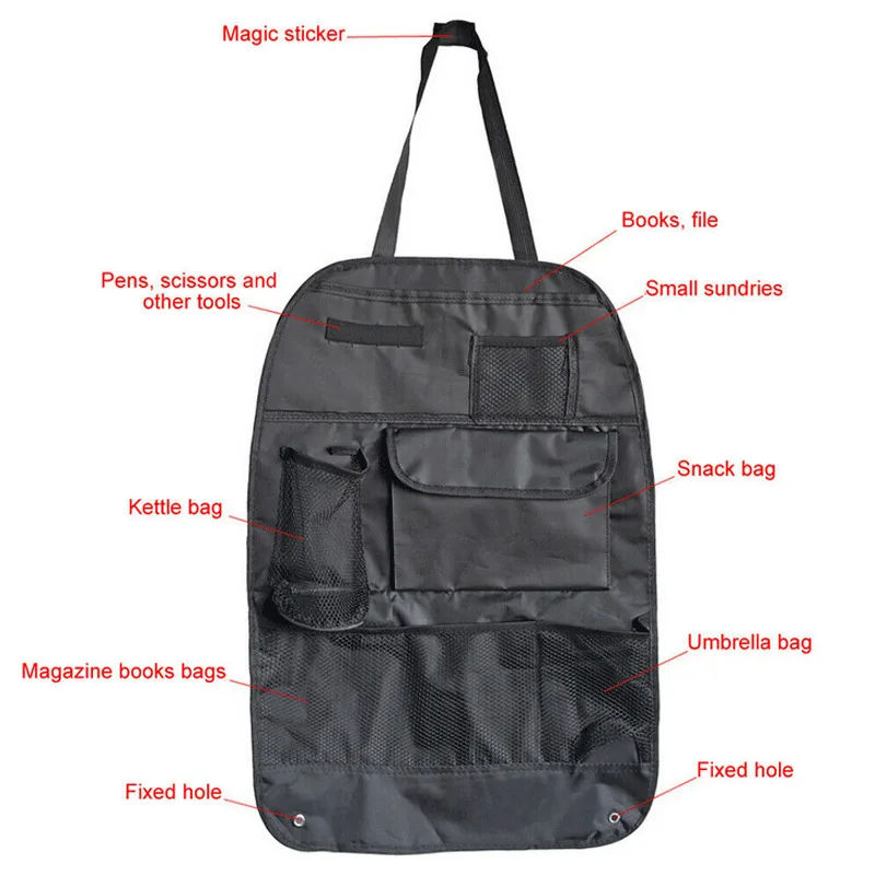 Мульти карманный защитный чехол на заднее сиденье автомобиля детский коврик для