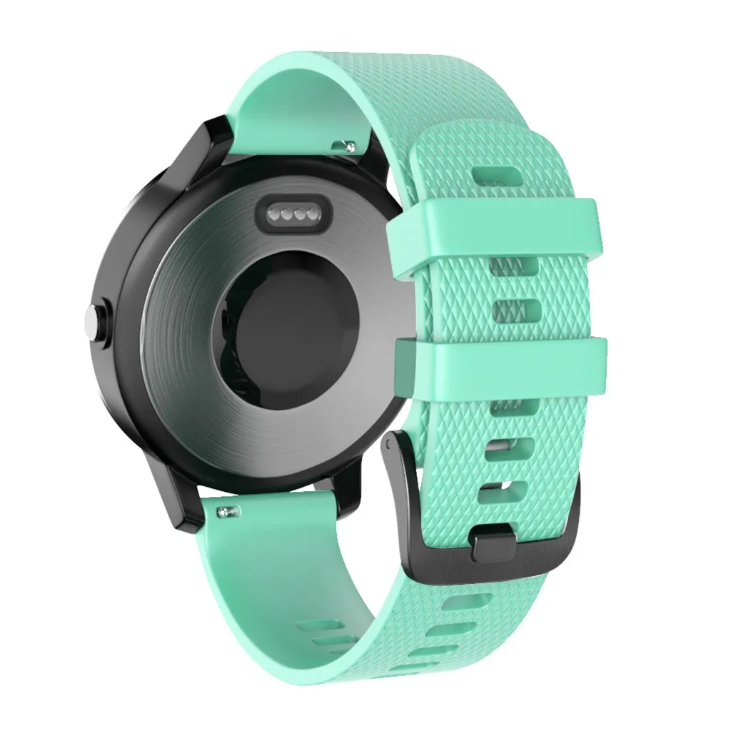 Маленький силиконовый ремешок на запястье для Garmin Vivoactive 3, браслет, Смарт-часы, ремешок для мужчин, Т-образный ремешок для женщин и мужчин, спортивный ремешок для часов, 19Aug