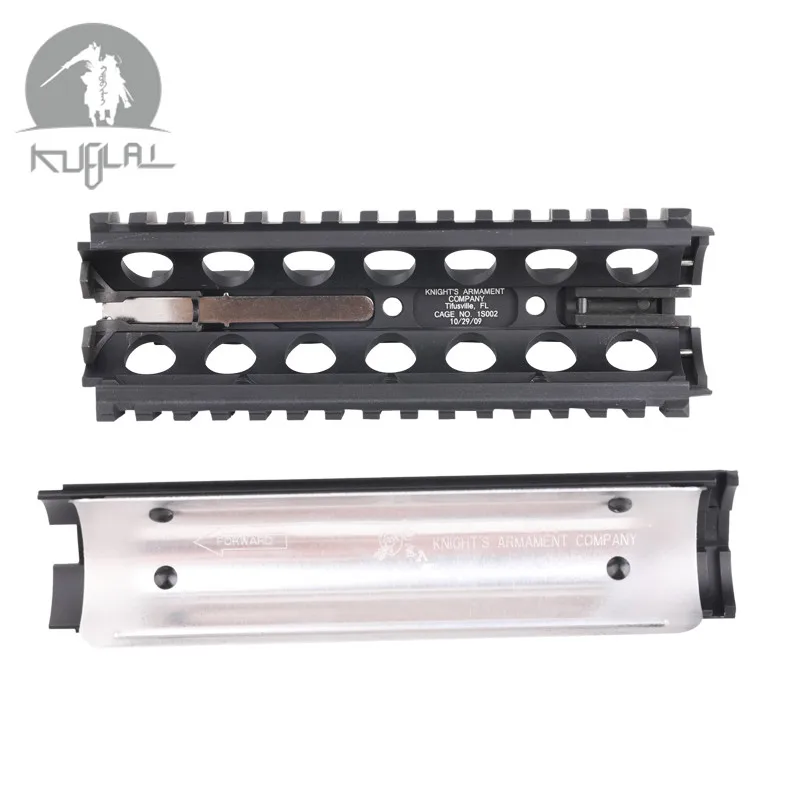 Гелевый бластер страйкбол AEG RIS Handguard 7 дюймов CNC Picatinny Quad Rails 20 мм 4 рельсовая