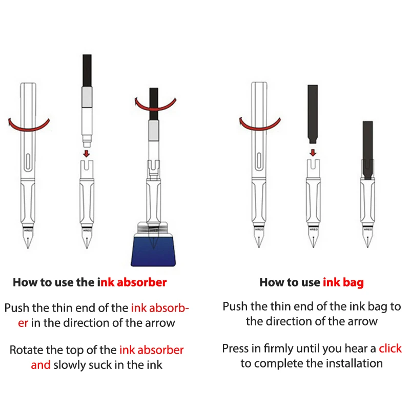 New Colorful Wing Sung 3008 Piston Transparent Wingsung Fountain Pen Golden EF/F Nib &amp Trim Ink Office School Gift |