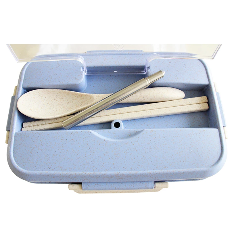 Пшеничная соломенная коробка для ланча с соломенной Bento микроволновой Ланч бокс