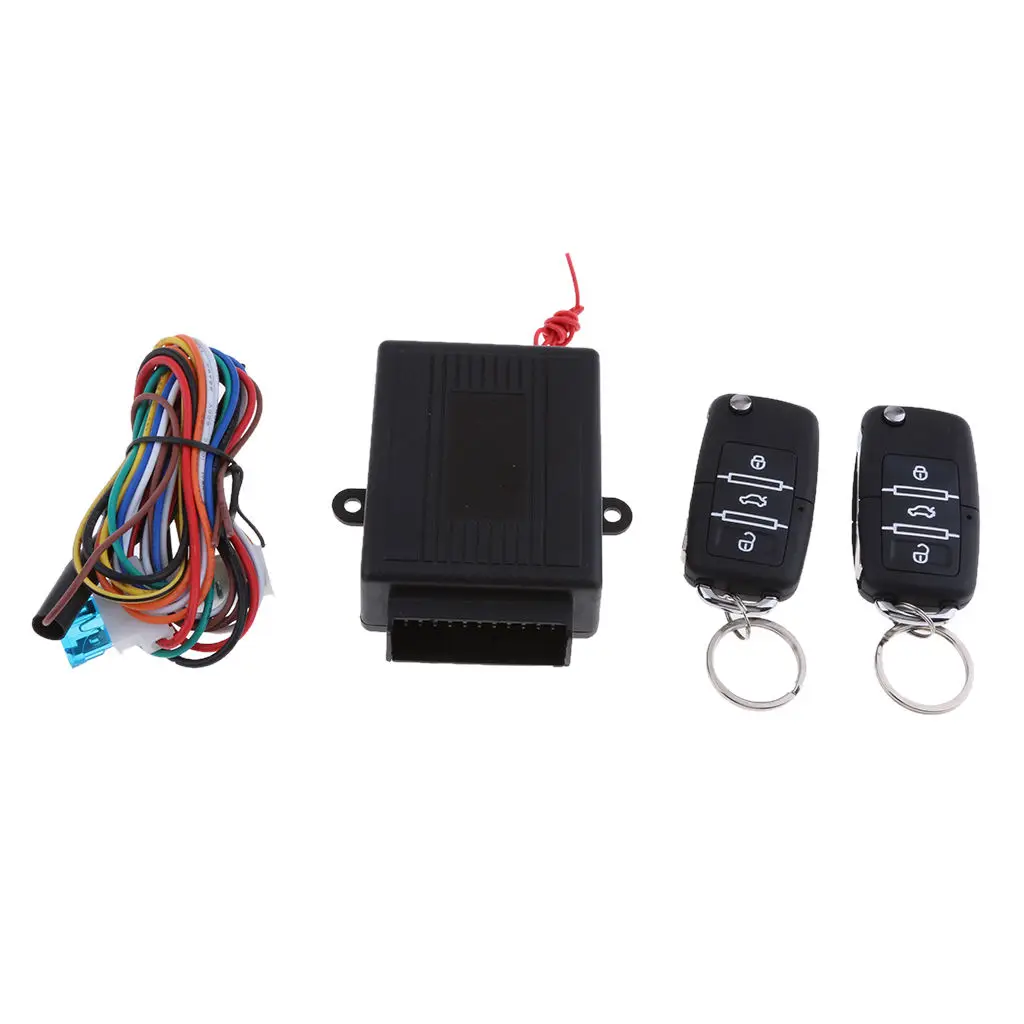 

Автомобильная флюоресцентная Система доступа без ключа для двери Автомобильная сигнализация (включает в себя два 4-кнопочного пульта диста...