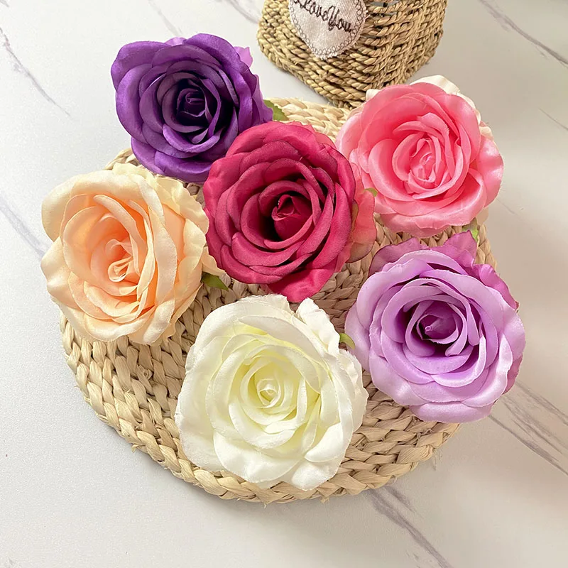 Новинка искусственная Шелковая Роза цветок для свадьбы оформление дома венок