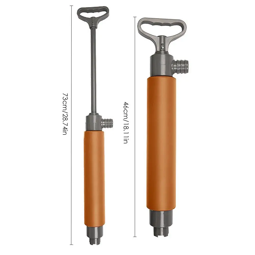 

Kayak Hand Pump Floating Manual Bilge Pump For Kayak Canoe Rescue Canoe Accessories Bilge Water Pump Two-way Drainage Design 4L