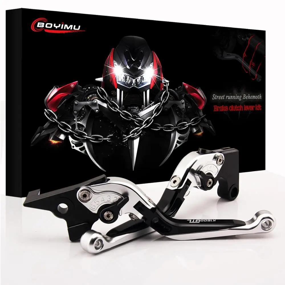 

Для BMW K1600GT K1600GTL K 1600 GT/GTL 2017-2020 аксессуары для мотоциклов тормозной муфты складные рычаги тормозной муфты с логотипом K1600GTL